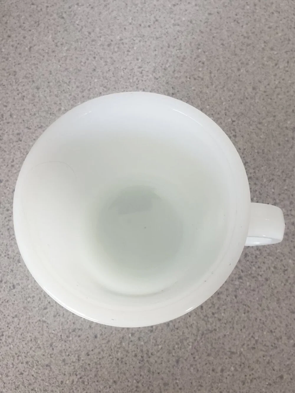 Vintage Avon 8 oz Milk Glass Shaving Mug Cup